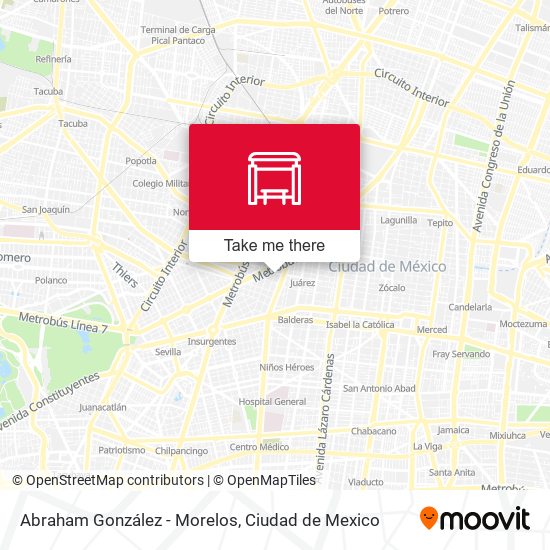 Abraham González - Morelos map
