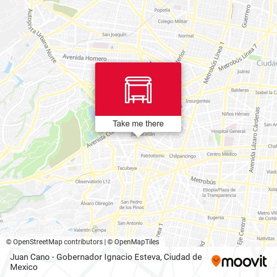Juan Cano - Gobernador Ignacio Esteva map