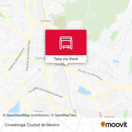 Covadonga map