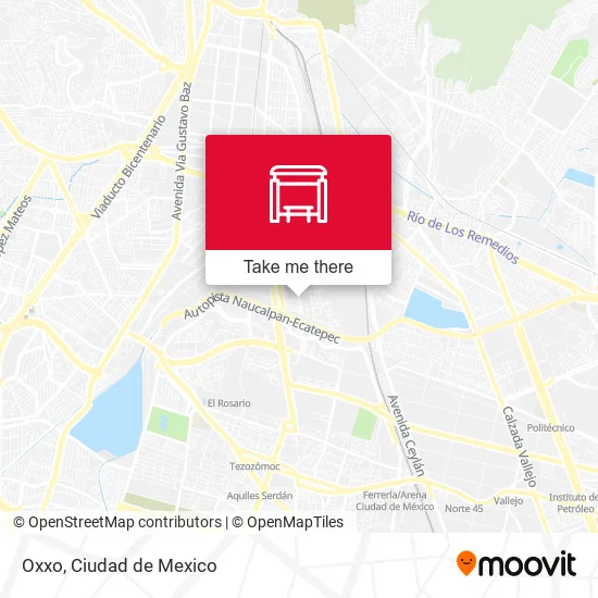 Oxxo map