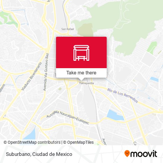 Mapa de Suburbano