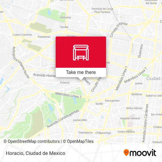 Horacio map