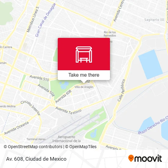 Av. 608 map