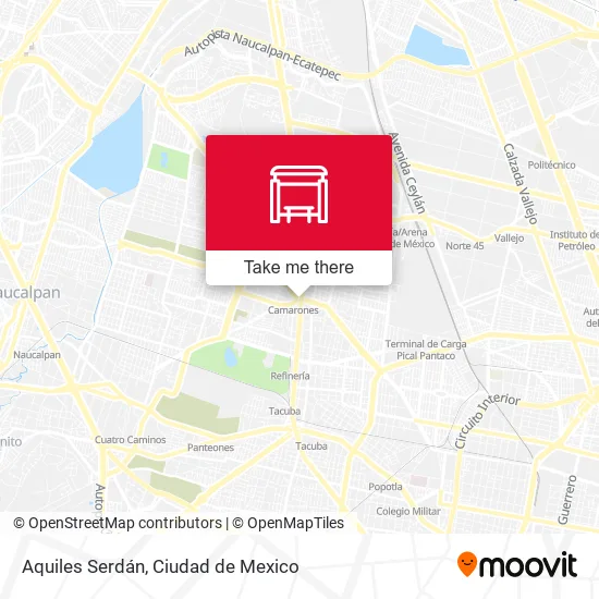 Mapa de Aquiles Serdán