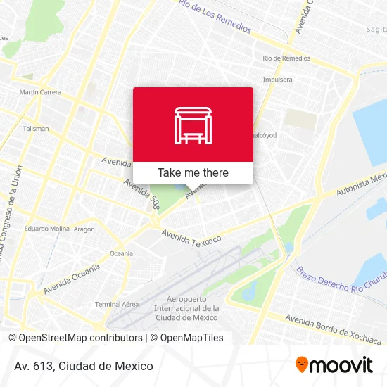 Av. 613 map