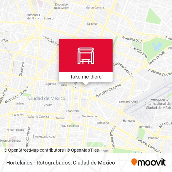 Hortelanos - Rotograbados map