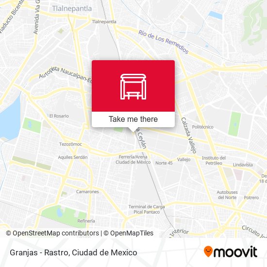 Mapa de Granjas - Rastro