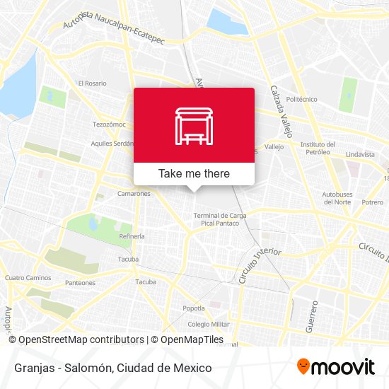 Granjas - Salomón map