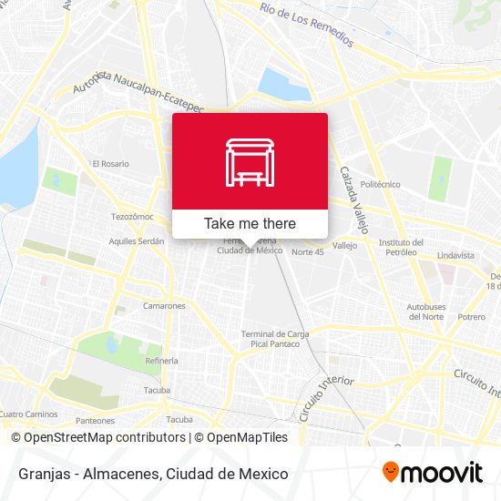 Mapa de Granjas - Almacenes