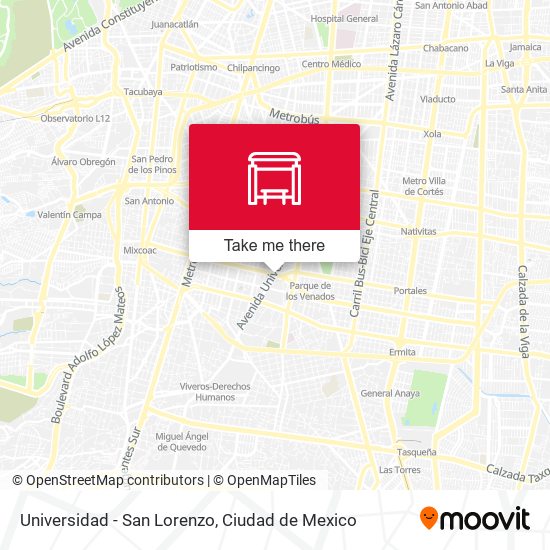 Mapa de Universidad - San Lorenzo