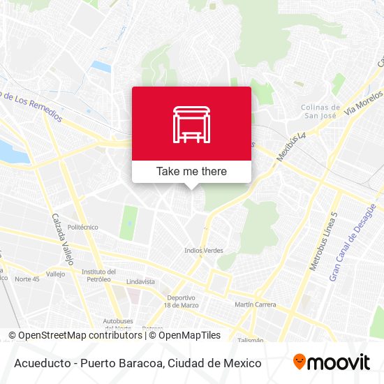 Mapa de Acueducto - Puerto Baracoa