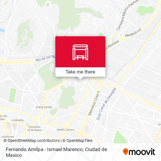 Fernando Amilpa - Ismael Marenco map