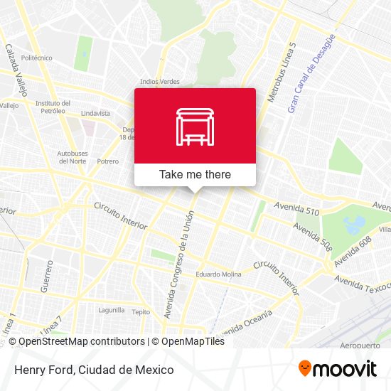Mapa de Henry Ford