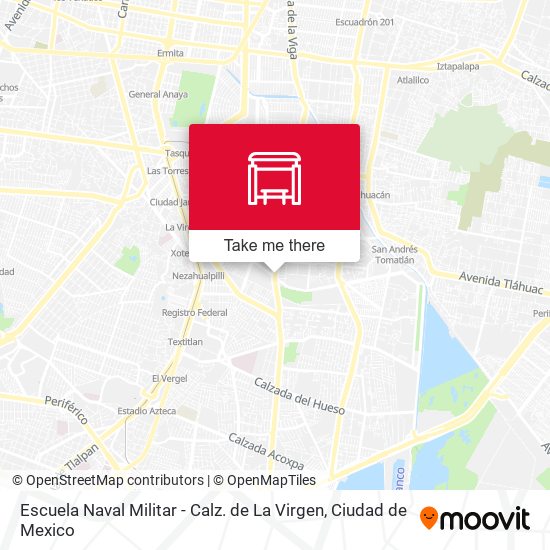 Escuela Naval Militar - Calz. de La Virgen map