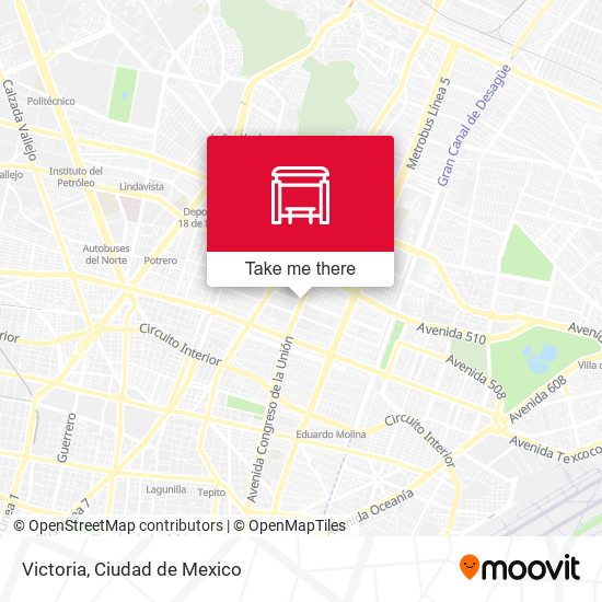 Mapa de Victoria