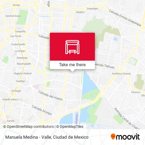 Mapa de Manuela Medina - Valle