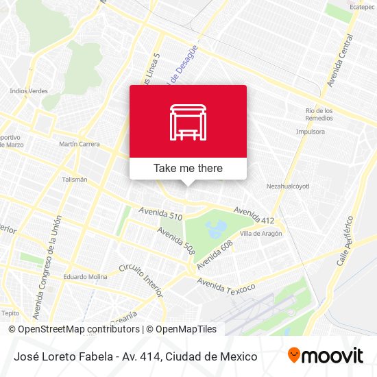 José Loreto Fabela - Av. 414 map