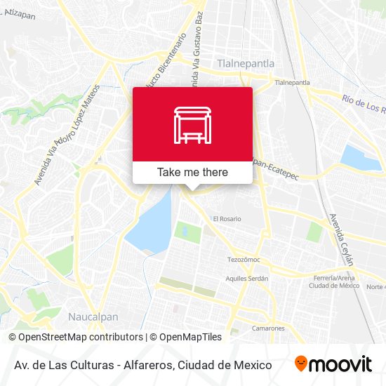 Mapa de Av. de Las Culturas - Alfareros