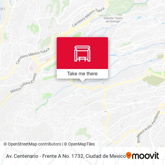 Av. Centenario - Frente A No. 1732 map