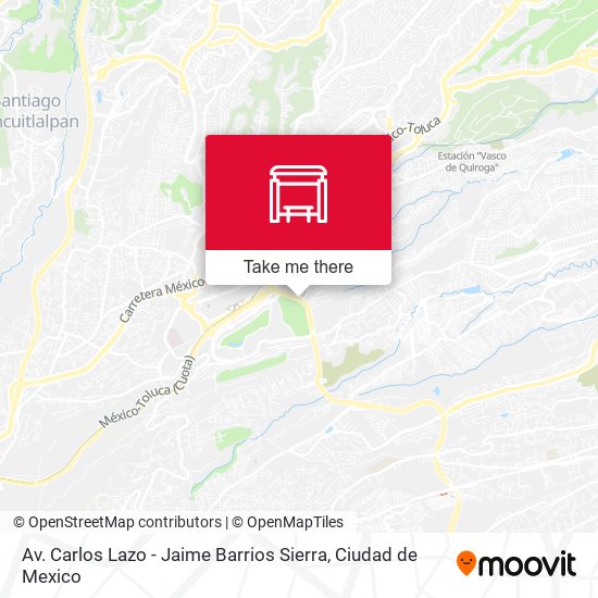 Mapa de Av. Carlos Lazo - Jaime Barrios Sierra