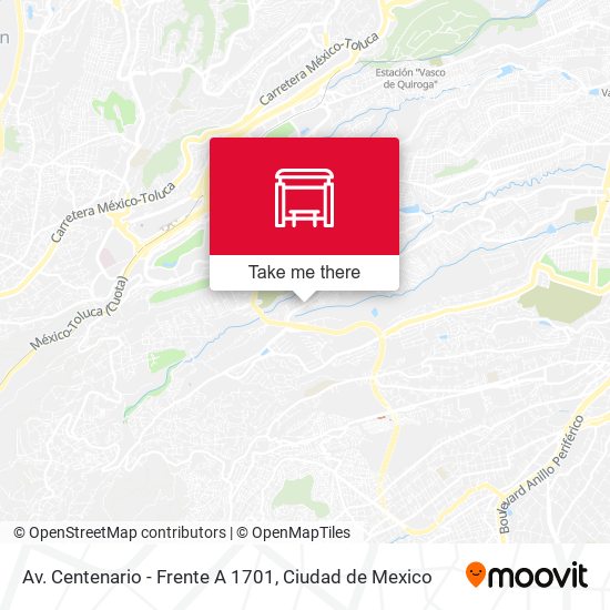 Av. Centenario - Frente A 1701 map