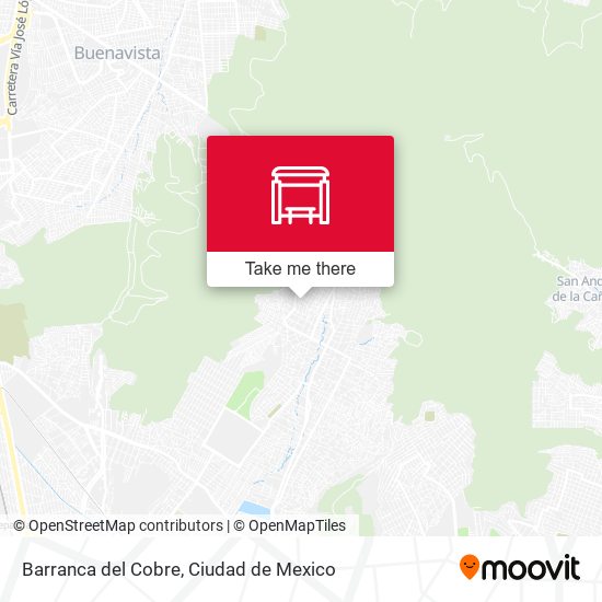 Barranca del Cobre map