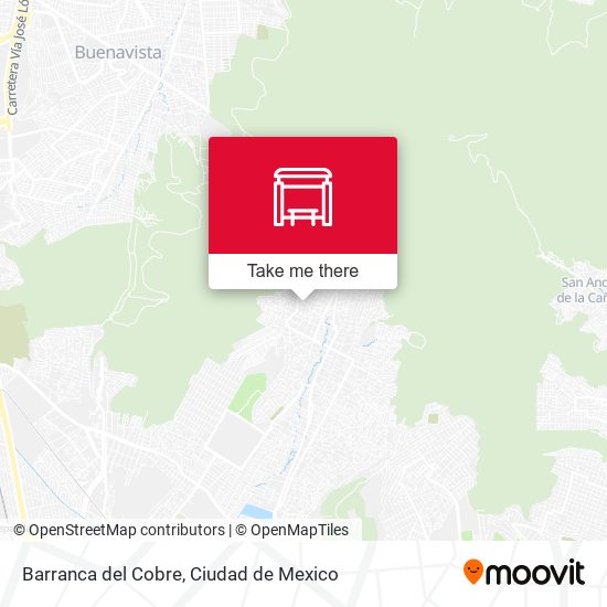 Barranca del Cobre map