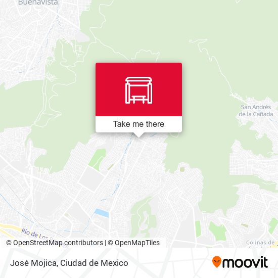 José Mojica map