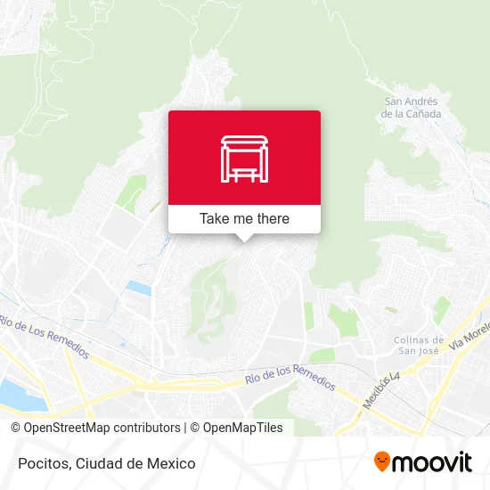 Pocitos map