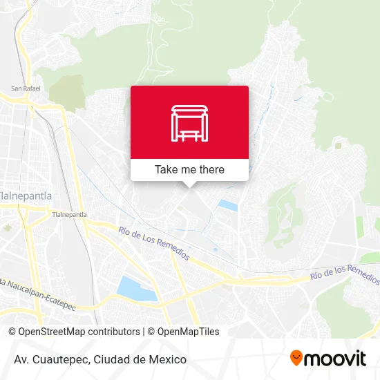 Av. Cuautepec map