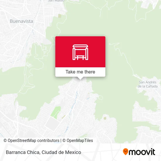 Barranca Chica map
