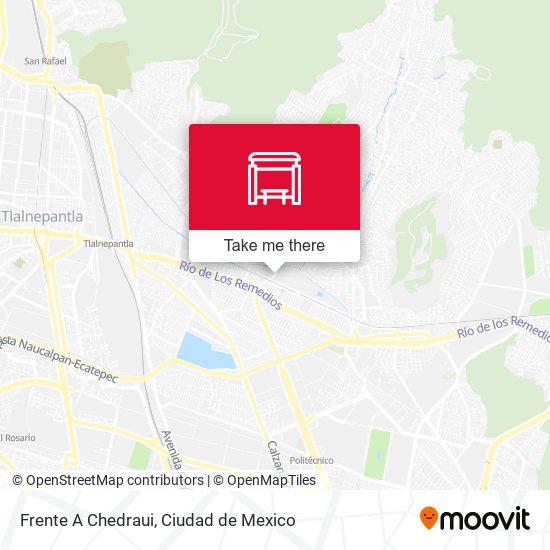 Frente A Chedraui map