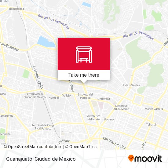 Guanajuato map