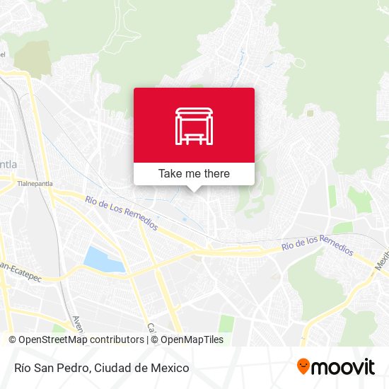 Río San Pedro map