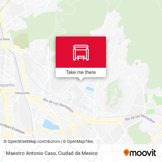 Maestro Antonio Caso map