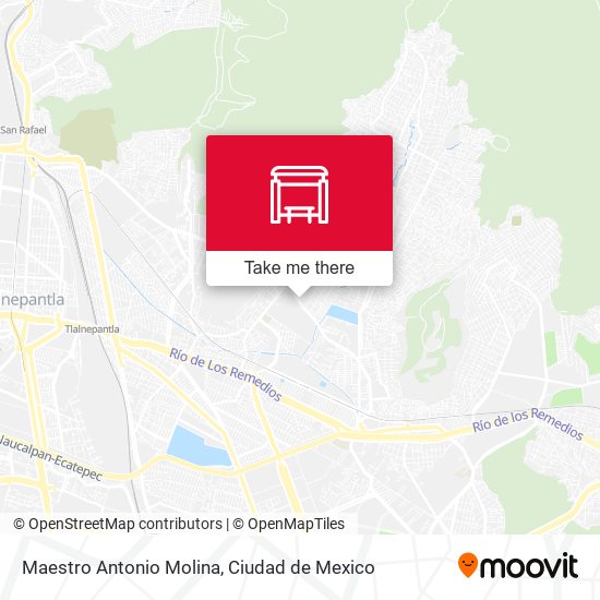 Maestro Antonio Molina map