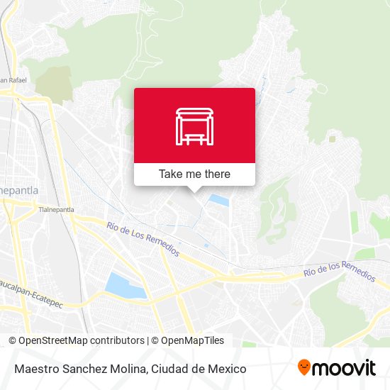 Mapa de Maestro Sanchez Molina