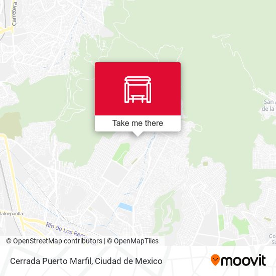 Cerrada Puerto Marfil map