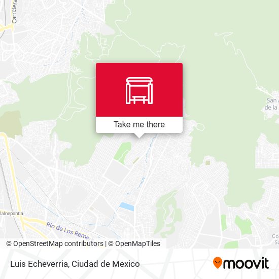 Mapa de Luis Echeverria