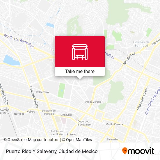 Puerto Rico Y  Salaverry map
