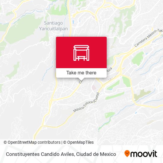 Constituyentes Candido Aviles map