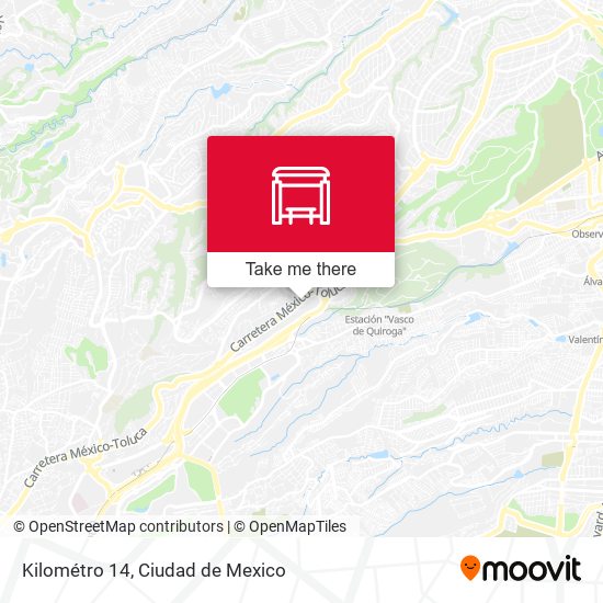 Kilométro 14 map