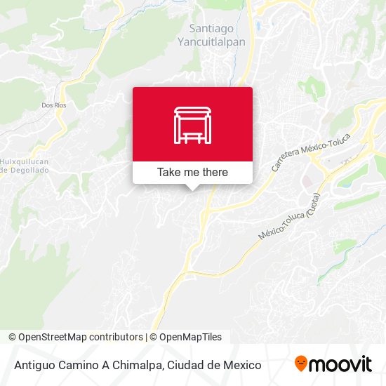 Antiguo Camino A Chimalpa map