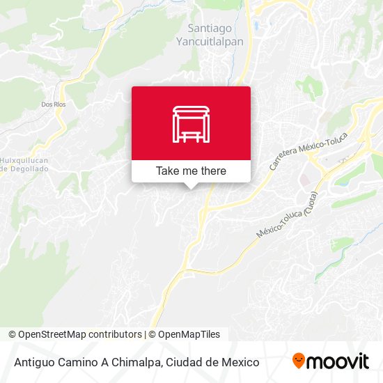 Mapa de Antiguo Camino A Chimalpa