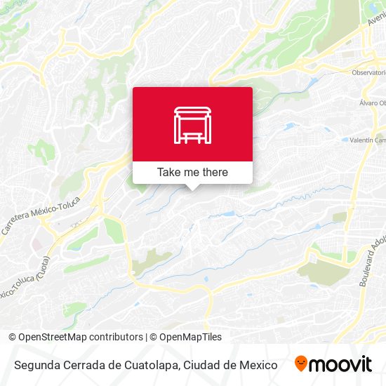Segunda Cerrada de Cuatolapa map
