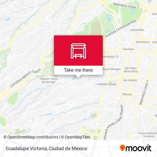 Guadalupe Victoria map