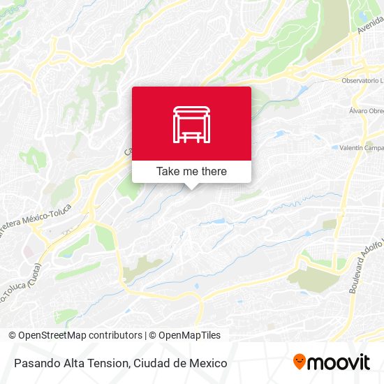 Pasando Alta Tension map