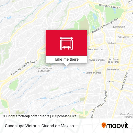 Guadalupe Victoria map