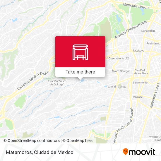 Mapa de Matamoros