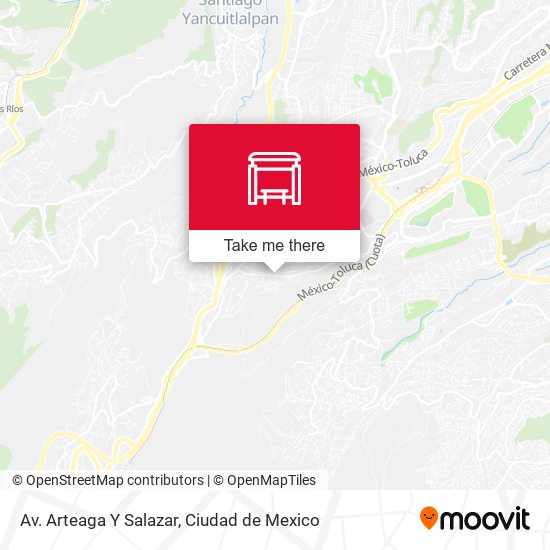 Av. Arteaga Y Salazar map
